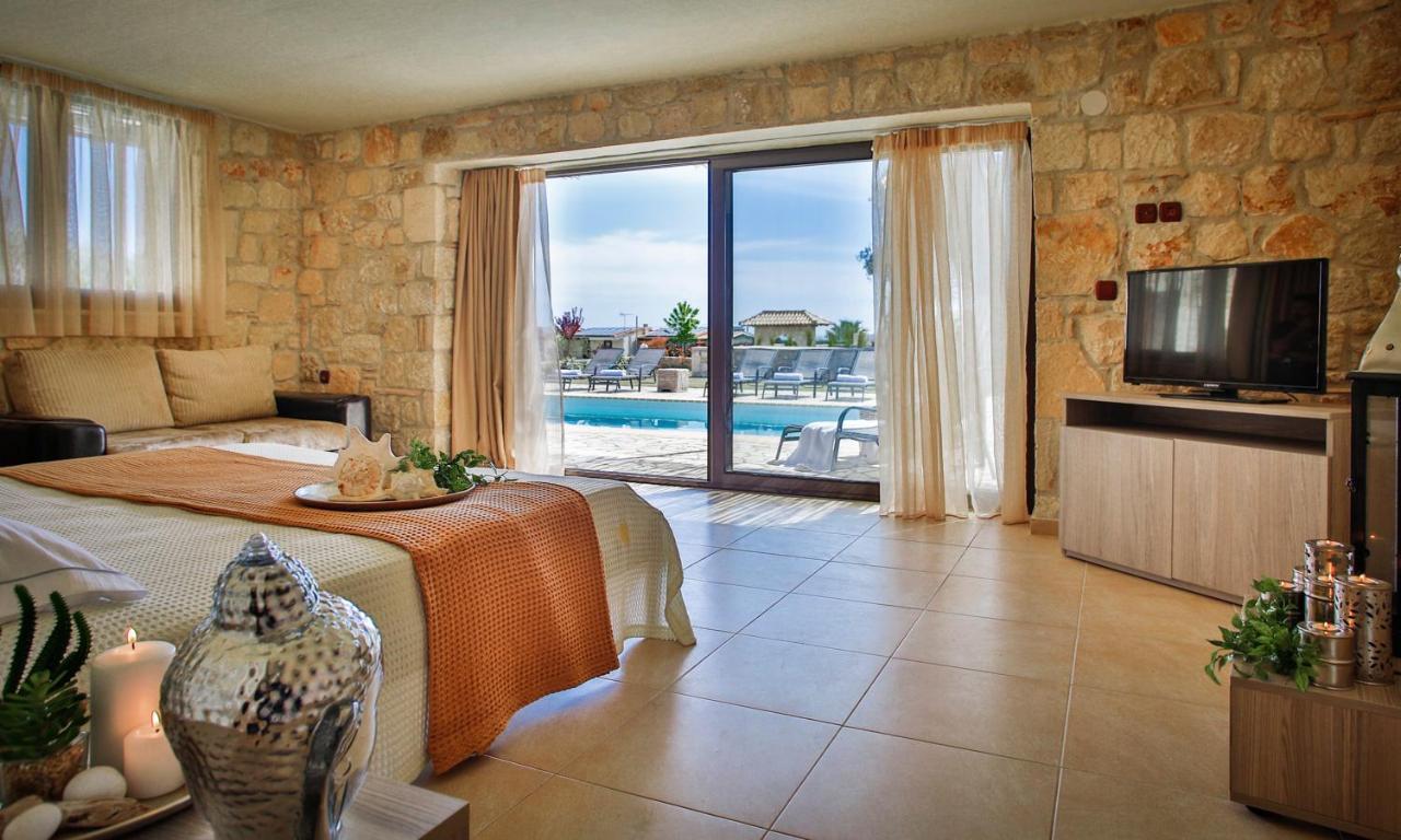 ניאה סקיוני Stigmes Villas & Suites מראה חיצוני תמונה
