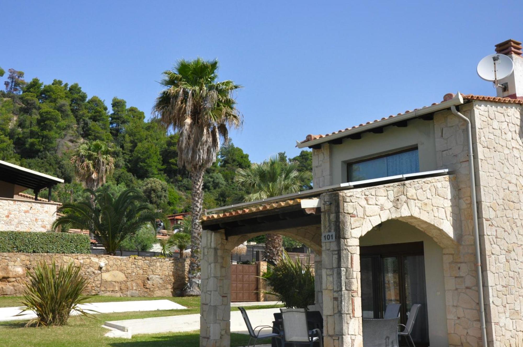 ניאה סקיוני Stigmes Villas & Suites מראה חיצוני תמונה