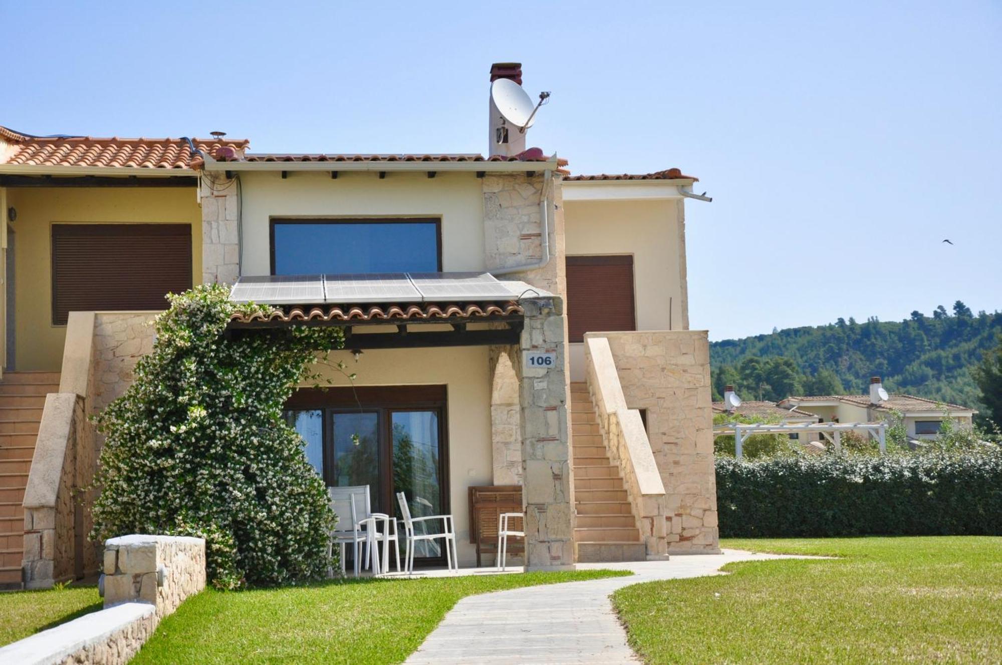 ניאה סקיוני Stigmes Villas & Suites מראה חיצוני תמונה