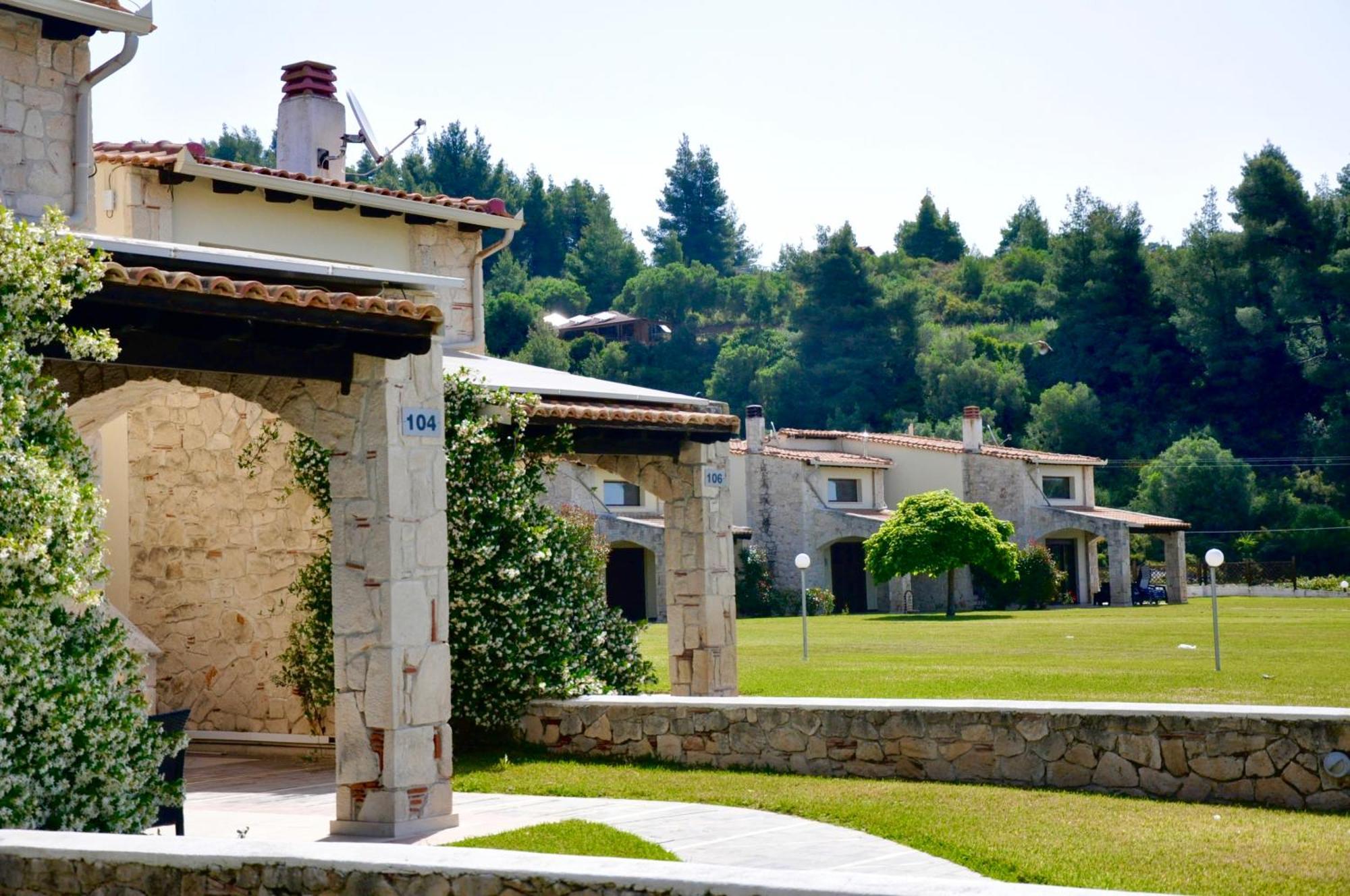 ניאה סקיוני Stigmes Villas & Suites מראה חיצוני תמונה