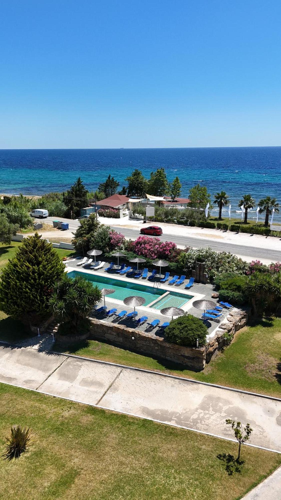 ניאה סקיוני Stigmes Villas & Suites מראה חיצוני תמונה