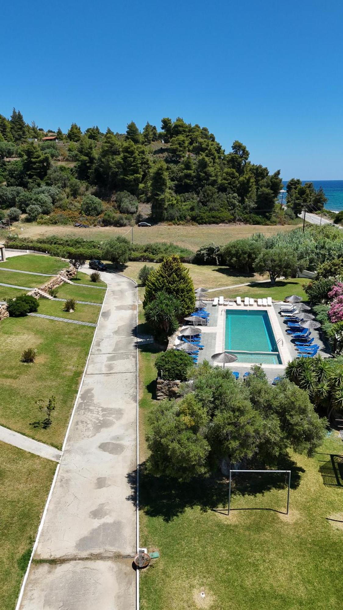 ניאה סקיוני Stigmes Villas & Suites מראה חיצוני תמונה