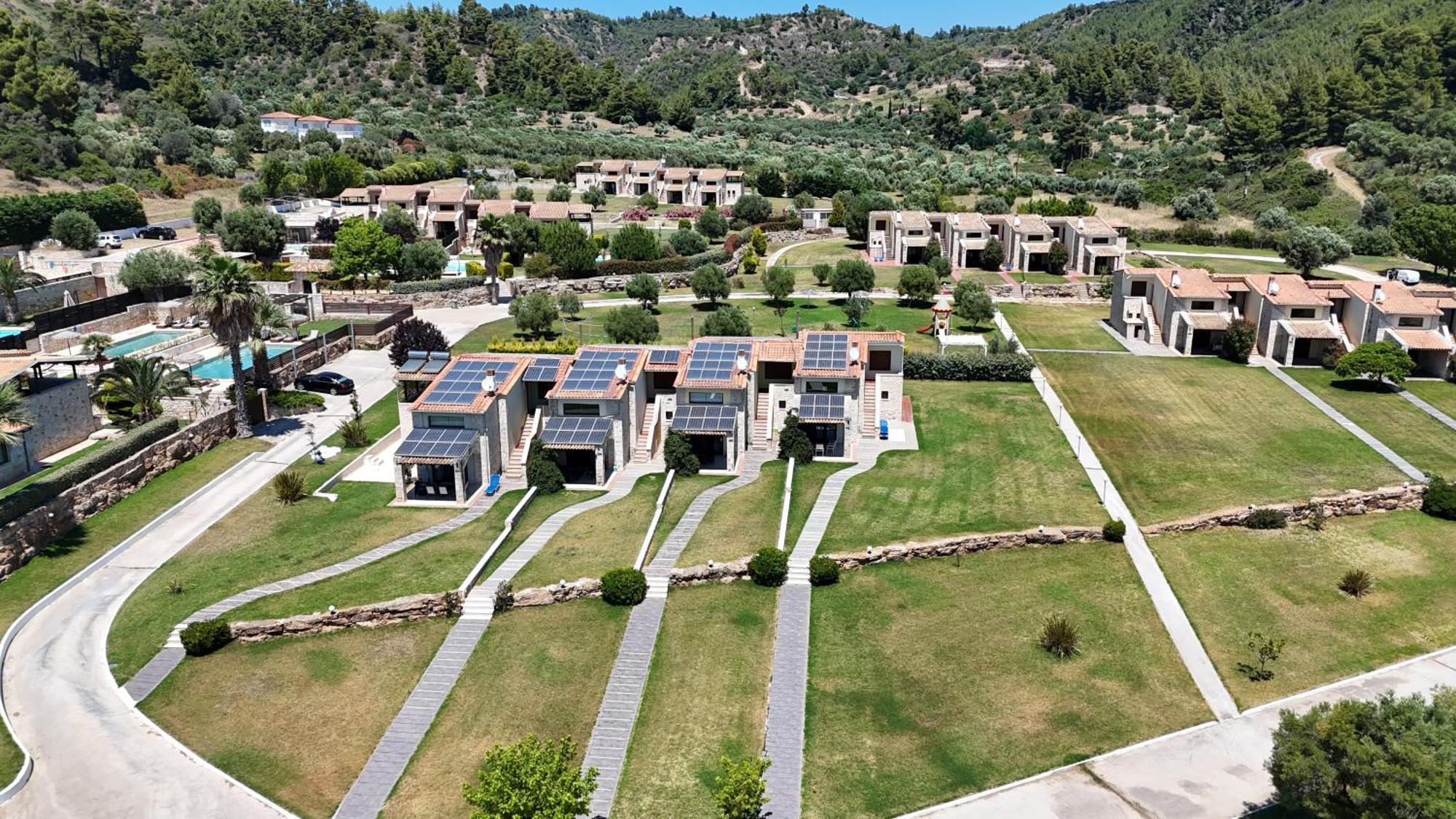 ניאה סקיוני Stigmes Villas & Suites מראה חיצוני תמונה